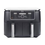 Ninja AF400UK, Foodi MAX Dual Zone Air Fryer, Black