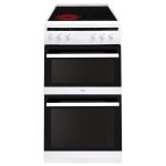 Amica AFC5100WH cooker Electric Ceramic Black, White