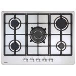 Amica AGH7100SS hob Stainless steel Built-in 70 cm Gas 5 zone(s)