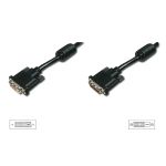 Digitus AK-320200-050-S DVI cable 5 m DVI-D Black