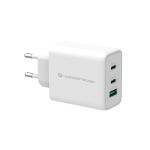 Conceptronic ALTHEA 3-Port 65W GaN USB PD Charger, QC 3.0