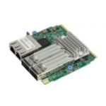 SIOM 2-port FDR IB QSFP+ and 2-port GbE RJ45, based on Mella