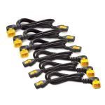 APC C13 - C14 (90 Deg), 1.8m, 6-pack Black,Yellow 1.83 m C13 coupler C14 coupler