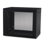 APC AR109 rack cabinet 9U Wall mounted rack Black