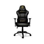 COUGAR GAMING Armor One Royal Gaming Chair Black with Gold Trim