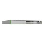 Allied Telesis CentreCOM AT-GS980MX/28PSm - Switch - L3 - Managed - 20 x 10/100/1000 (PoE+) + 4 x 100/1000/2.5G/5G (PoE+) + 4 x 1 Gigabit / 10 Gigabit SFP+ - rack-mountable - PoE+ (370 W)