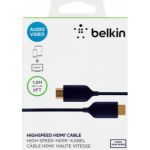 Belkin HDMI, 1.8m HDMI cable HDMI Type A (Standard) Black