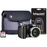 Kodak PIXPRO AZ252 Astro 16MP 25x Zoom Bridge Camera, 4x AA Batteries, 32GB SD Card, Case & Charger 