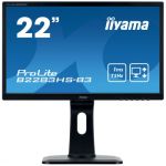 iiyama ProLite B2283HS-B3 LED display 54.6 cm (21.5") 1920 x 1080 pixels Full HD Flat Matt Black