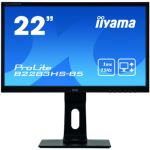 iiyama ProLite B2283HS-B5 computer monitor 54.6 cm (21.5") 1920 x 1080 pixels Full HD LED Black