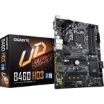 Gigabyte MB B460 HD3, LGA1200, ATX, B460 HD3