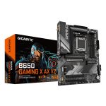 Gigabyte B650 GAMING X AX V2 Motherboard - Supports AMD Ryzen 8000 CPUs, 8+2+2 Phases Digital VRM, up to 8000MHz DDR5 (OC), 1xPCIe 5.0 + 2xPCIe 4.0 M.2, Wi-Fi 6E 802.11ax, 2.5GbE LAN, USB 3.2 Gen 2