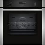 Neff N 50 B6ACH7AN7B oven 71 L Black, Stainless steel