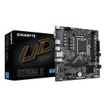 GIGABYTE B760M E Motherboard - Supports 14th Gen. Intel Core CPUs, 6+1+1 phases VRM, up to 7200MHz DDR5 (OC), 2xPCIe 4.0 M.2, 1 GbE LAN, USB 3.2 Gen 1