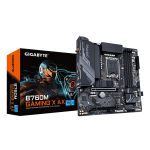 Gigabyte B760M Gaming X AX Motherboard - Supports Intel Core 14th Gen CPUs, 8+1+1 Phases Digital VRM, up to 7600MHz DDR5 (OC), 2xPCIe 4.0 M.2, Wi-Fi 6E, 2.5GbE LAN, USB 3.2 Gen 2
