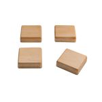 Sigel Square Wooden Magnets  (4) â€“ BA211