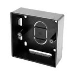 LMS 86 x 86 x 32mm - Single Gang Back Box - Surface Mount - Black