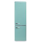 electriQ 244 Litre 60/40 Freestanding Fridge Freezer - Blue