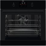AEG 6000 Series SurroundCook Electric Single Oven - Black