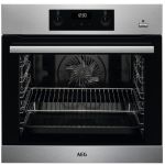 AEG BES355010M oven 71 L 3200 W Black, Stainless steel