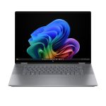 HP OmniBook X Flip 16-ar0008na Copilot+ PC AMD Ryzen AI 7 350 Hybrid (2-in-1) 40.6 cm (16") Touchscreen 2K 16 GB LPDDR5x-SDRAM 1 TB SSD Wi-Fi 7 Windows 11 Home Silver