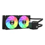 VIDA BiFrost 240mm ARGB Liquid CPU Cooler, 2x ARGB PWM Fans, ARGB CPU Block, 250W TDP, Black