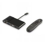 StarTech.com USB-C Multiport Adapter with Wireless Presenter Remote