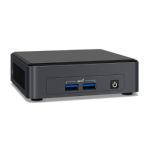 Intel NUC 11 Pro UCFF Black i5-1145G7