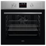 AEG 3000 Series AirFry Electric Single Oven - Stainless Steel