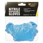 BEESWIFT B-Safe Nitrile Disposable Glove Pack Of 5 Pairs Blue XL (Pair)