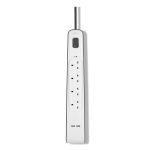 Belkin BSV401AF2M surge protector White 4 AC outlet(s) 2 m