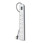 Belkin BSV603AF2M surge protector 6 AC outlet(s) 2 m White