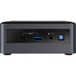 Intel NUC BXNUC10I3FNHFA3 PC/workstation 10th gen Intel Core i3 i3-10110U 4 GB DDR4-SDRAM 1000 GB HDD UCFF Black Mini PC Windows 10 Home