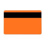 Dyestar Orange 760 Micron Plastic Cards With Hi-Co Magnetic Stripe (Pack of 100)