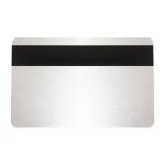 Dyestar Silver 760 Micron Plastic Cards With Hi-Co Magnetic Stripe (Pack of 100)