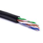 LMS 305M CAT6 UTP External Grade Solid Network Cable (Black)