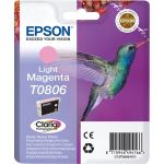 Epson C13T08064011/T0806 Ink cartridge light magenta, 520 pages ISO/IEC 24711 7,4ml for Epson Stylus Photo P 50/PX/PX 730/R 265