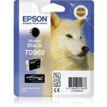 Epson C13T09684010/T0968 Ink cartridge black matt, 495 pages 11,4ml for Epson Stylus Photo R 2880