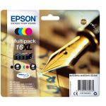 Epson C13T16364022/16XL Ink cartridge multi pack Bk,C,M,Y high-capacity XL Blister Radio Frequency 12,9ml + 3x 6,5ml  Pack=4 for Epson WF 2010