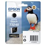 Epson C13T32484010/T3248 Ink cartridge black matt, 650 pages 14ml for Epson SC-P 400