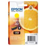 Epson C13T33444012 (33) Ink cartridge yellow, 300 pages, 5ml