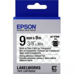 Epson C53S653006 (LK-3TBW) Ribbon, 9mm x 9m