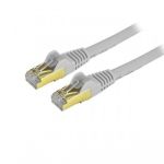 StarTech.com 3 ft CAT6a Ethernet Cable - 10 Gigabit Shielded Snagless RJ45 100W PoE Patch Cord - 10GbE STP Category 6a Network Cable w/Strain Relief - Fluke Tested UL/TIA Certified
