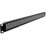 Eco NetCab 1U ** VENTED ** BLANKING PANEL (BLACK