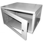 Eco NetCab 6U 550mm Deep 19" Wall Cabinet (W550xD550) - Grey