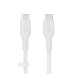 ""Belkin Flex USB-C/USB-C Kabel", Schnellladen bis 60W, 2m," weiÃŸ""