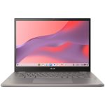 ASUS Chromebook CX34 Flip CB3401FBA-LZ0347 Intel Core i7 i7-1255U 35.6 cm (14") Touchscreen WUXGA 8 GB LPDDR4x-SDRAM 256 GB SSD Wi-Fi 6E (802.11ax) ChromeOS Grey