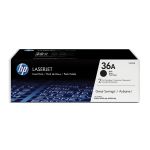 HP CB436AD/36A Toner cartridge black twin pack, 2x2K pages/5% Pack=2 for HP LaserJet P 1505