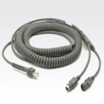 Zebra Keyboard Wedge Cable CBA-K08-C20PAR KVM cable 6 m Grey