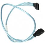 Supermicro Round SATA cable 0.55 m Black, Blue